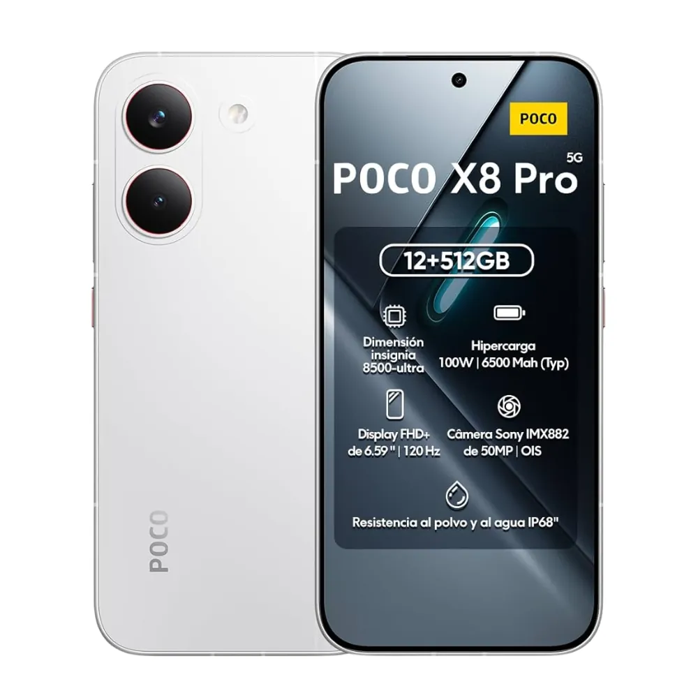 POCO X8 Pro 5G 12GB RAM 512GB Branco