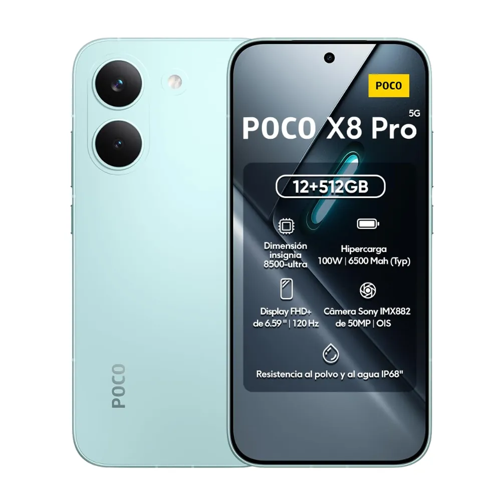 POCO X8 Pro 5G 8GB RAM 512GB Verde
